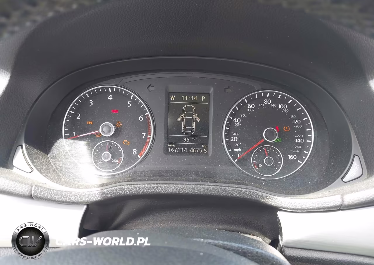 2012 Volkswagen Passat 2.5L Se VIN:1VWBH7A39CC049510 - 7