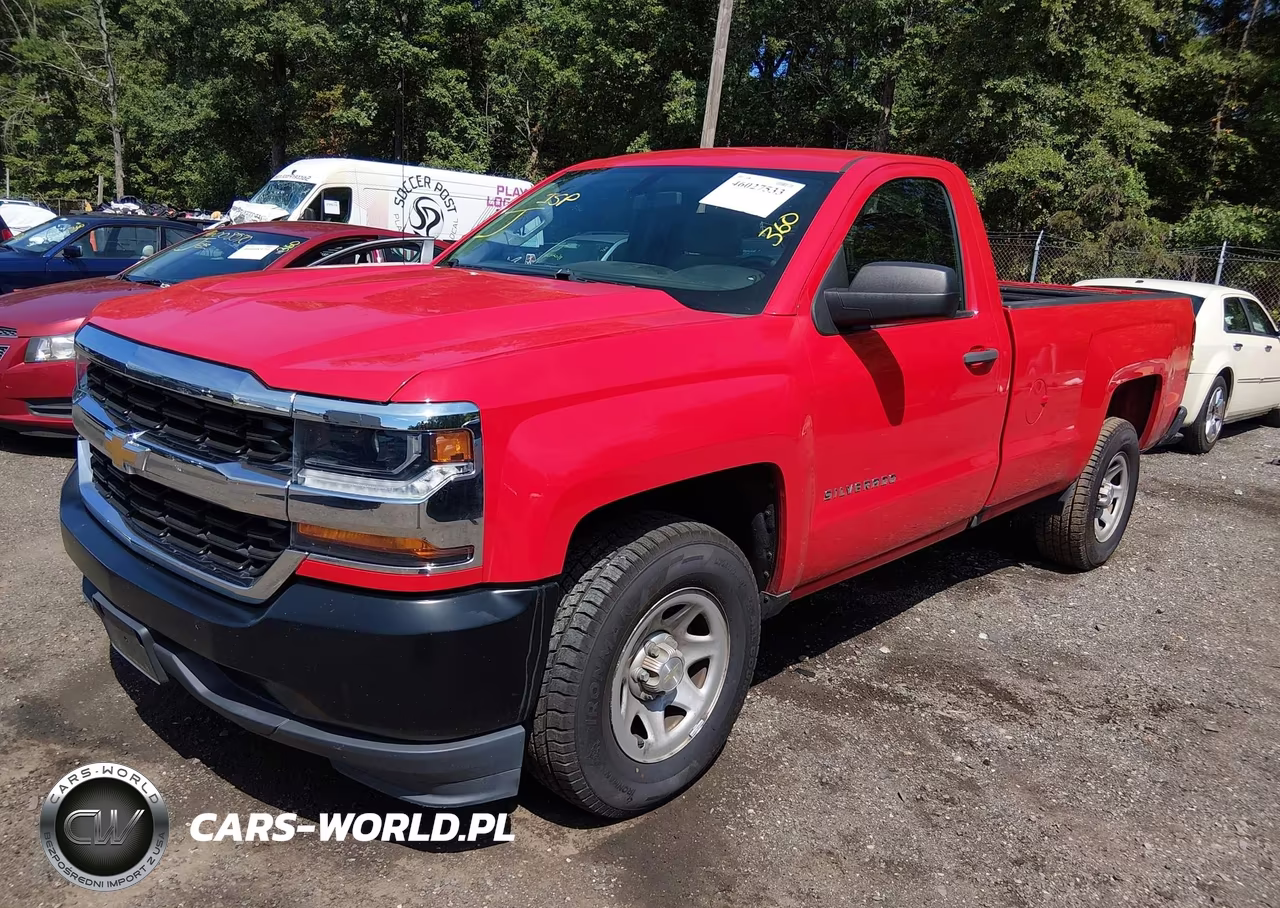 2016 Chevrolet Silverado 1500 Work Truck VIN:1GCNCNEH0GZ336214 - 2