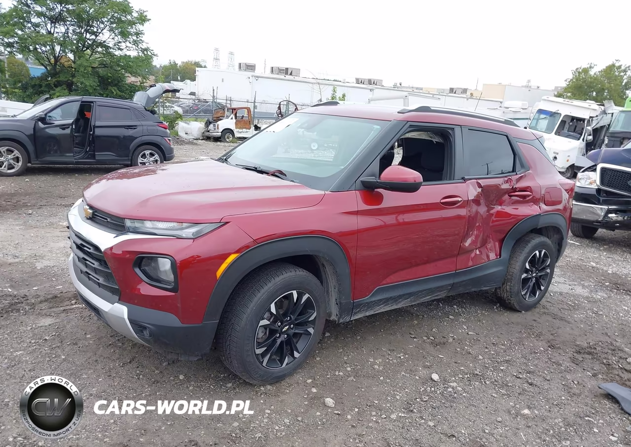 2022 Chevrolet Trailblazer Awd Lt VIN:KL79MRSL3NB130841 - 2