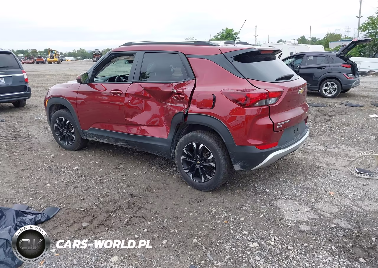 2022 Chevrolet Trailblazer Awd Lt VIN:KL79MRSL3NB130841 - 3