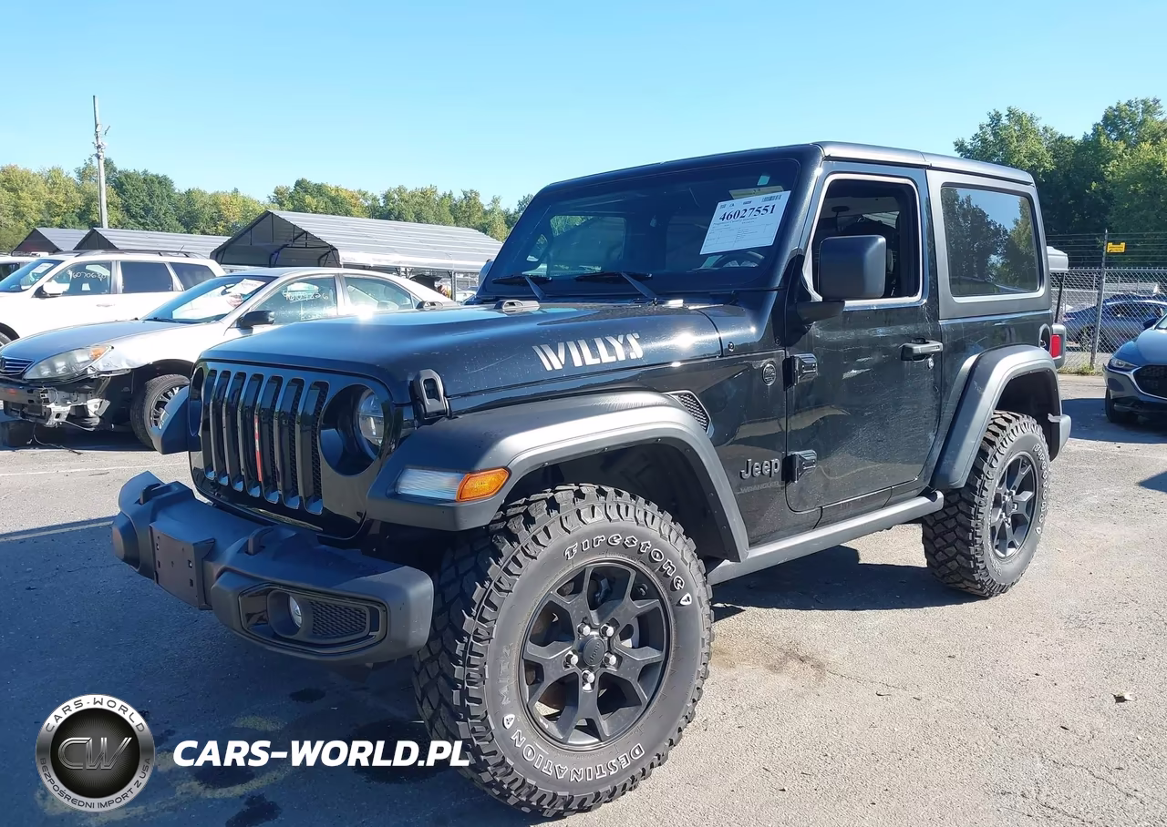 2022 Jeep Wrangler Willys 4X4 VIN:1C4GJXAG7NW258584 - 2
