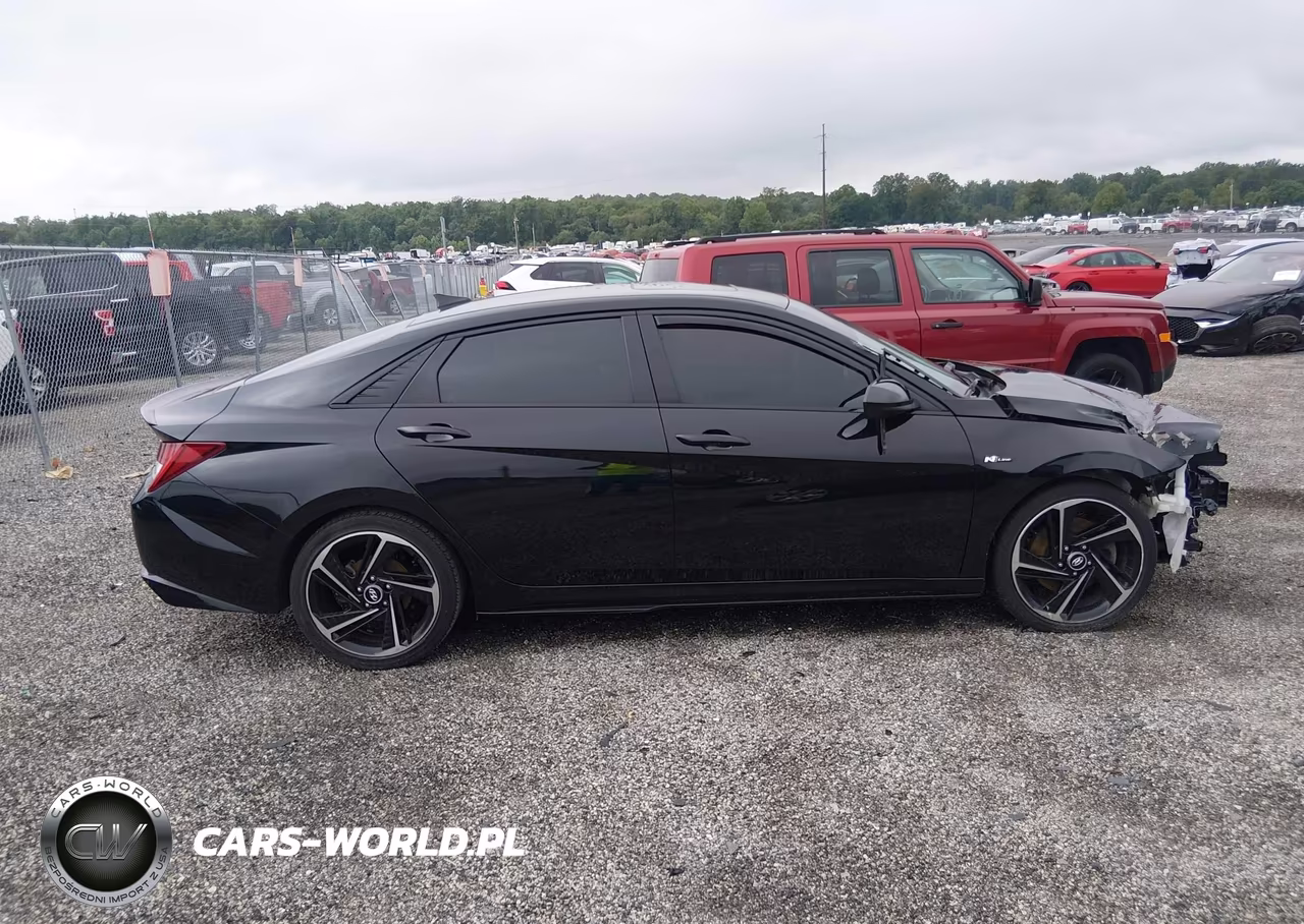2023 Hyundai Elantra N Line VIN:KMHLR4AF9PU592946 - 14