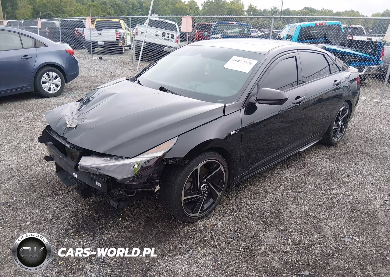 2023 Hyundai Elantra N Line VIN:KMHLR4AF9PU592946 - 2