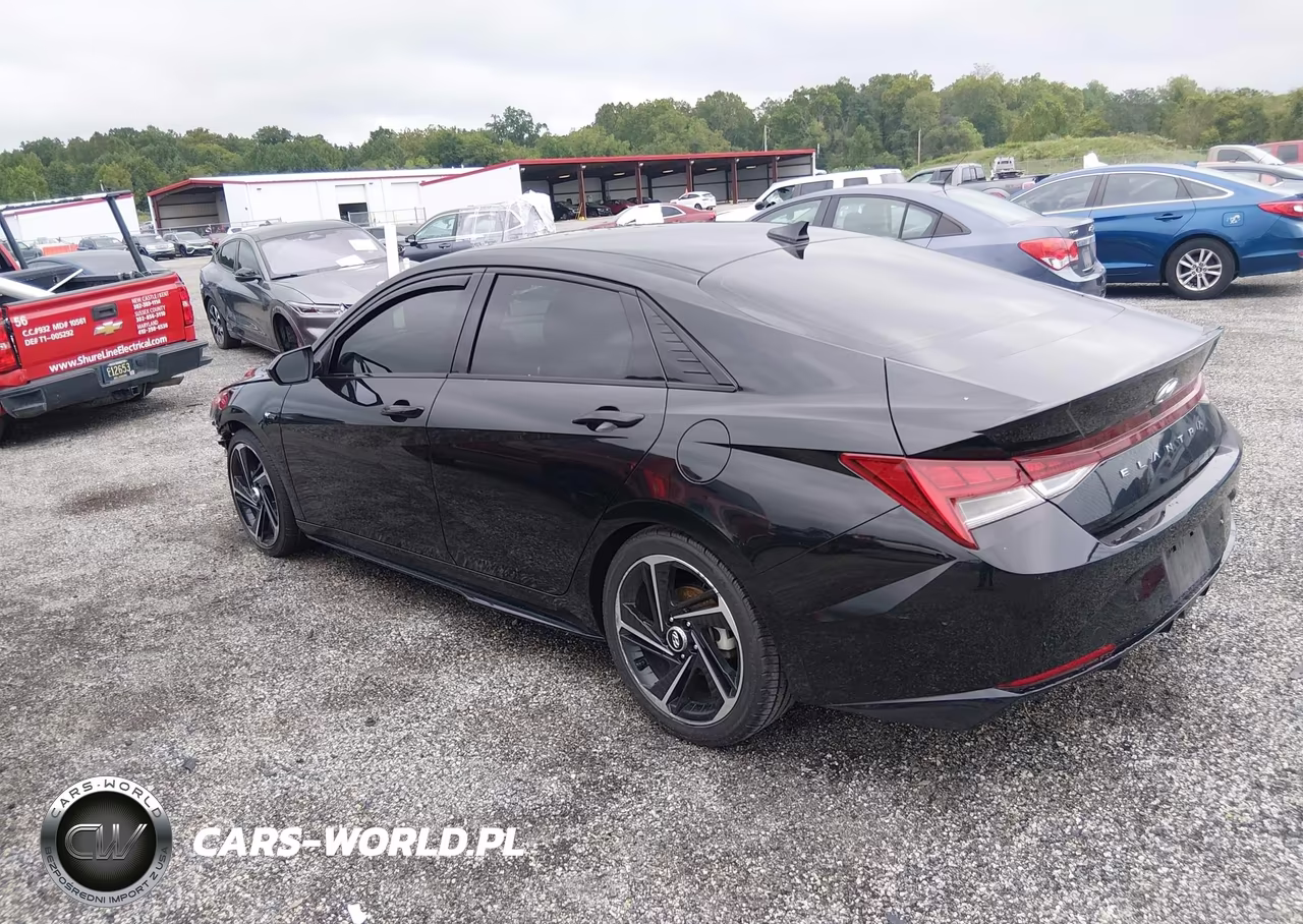 2023 Hyundai Elantra N Line VIN:KMHLR4AF9PU592946 - 3
