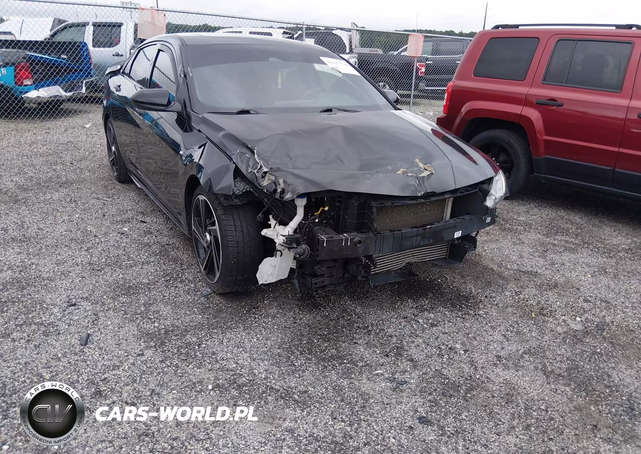 2023 Hyundai Elantra N Line VIN:KMHLR4AF9PU592946 - 6