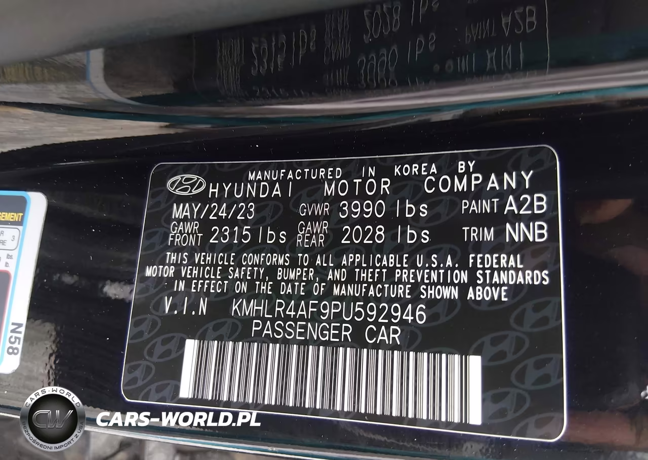 2023 Hyundai Elantra N Line VIN:KMHLR4AF9PU592946 - 9