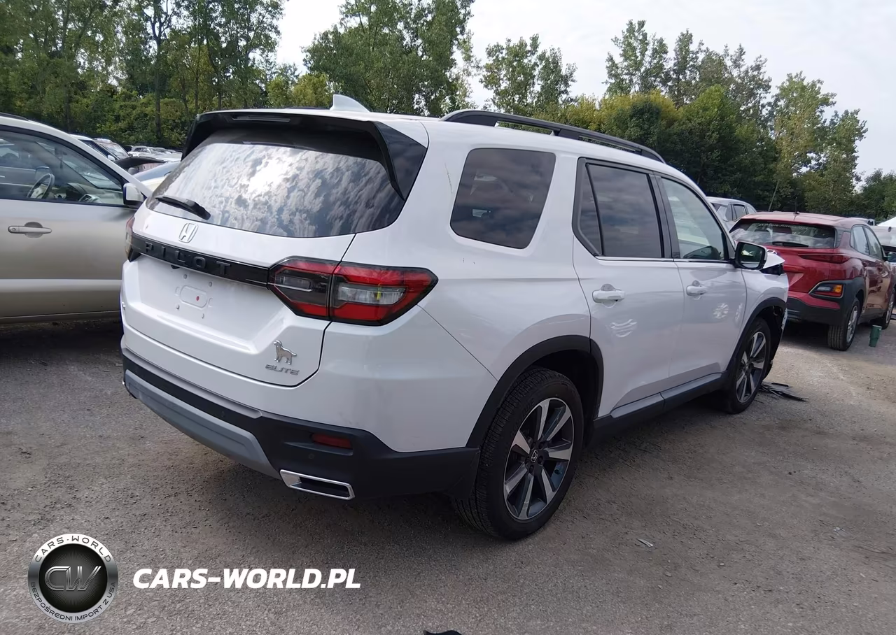 2025 Honda Pilot Elite VIN:5FNYG1H88SB069165 - 4