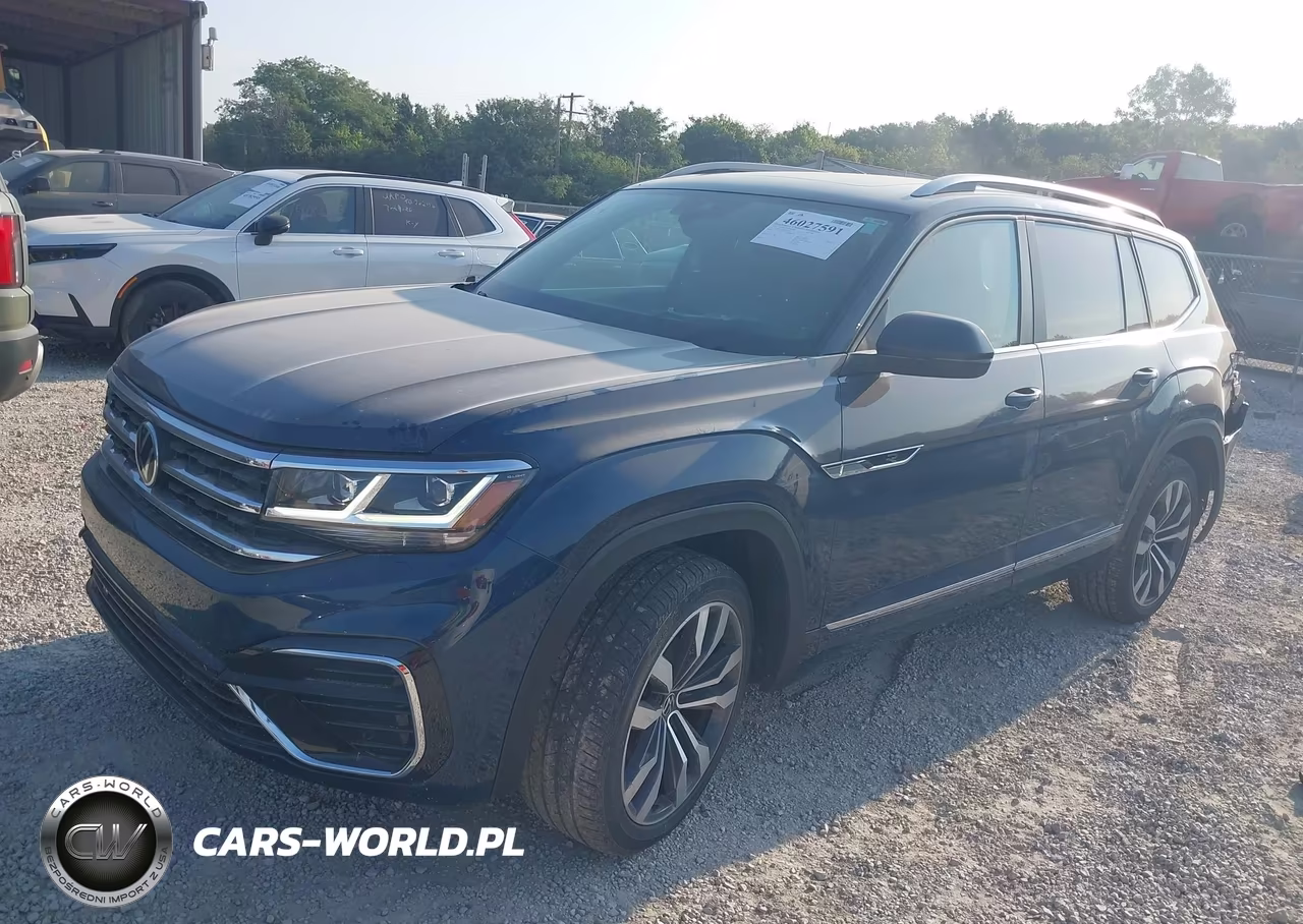 2021 Volkswagen Atlas 3.6L V6 Sel R-Line VIN:1V2SR2CA8MC567008 - 2