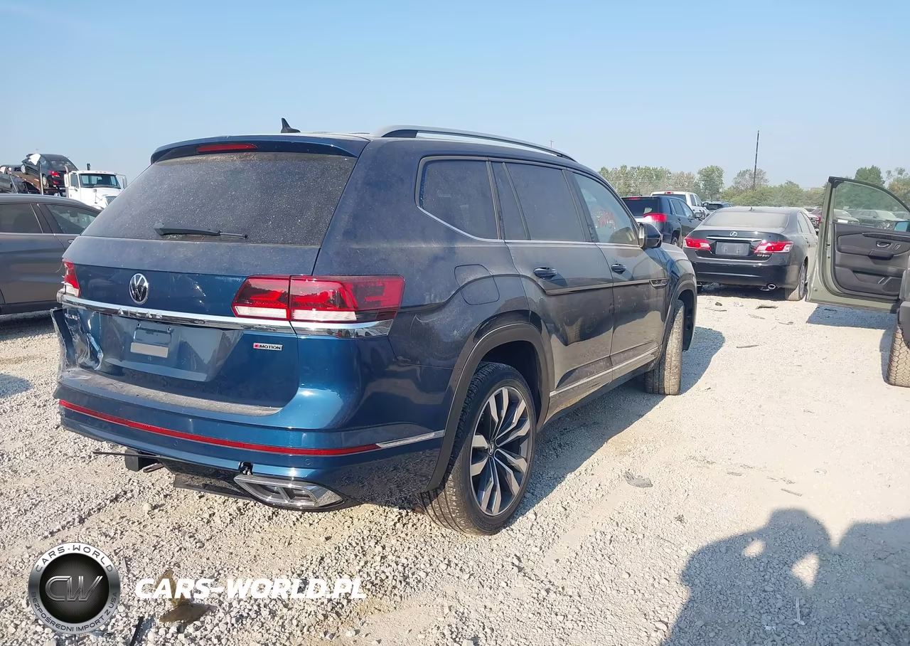 2021 Volkswagen Atlas 3.6L V6 Sel R-Line VIN:1V2SR2CA8MC567008 - 4