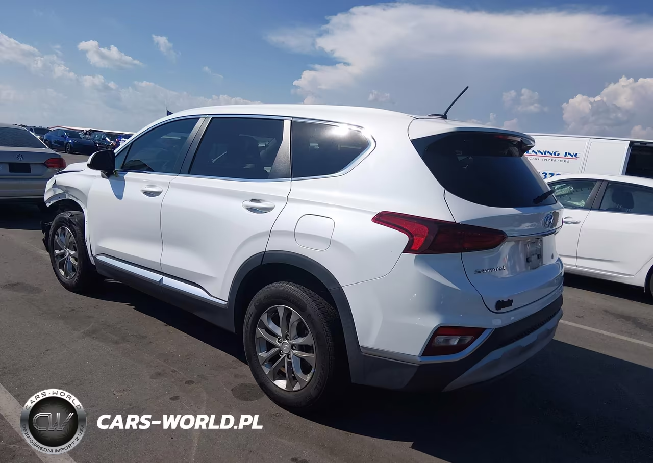 2019 Hyundai Santa Fe Se VIN:5NMS23AD2KH013874 - 3
