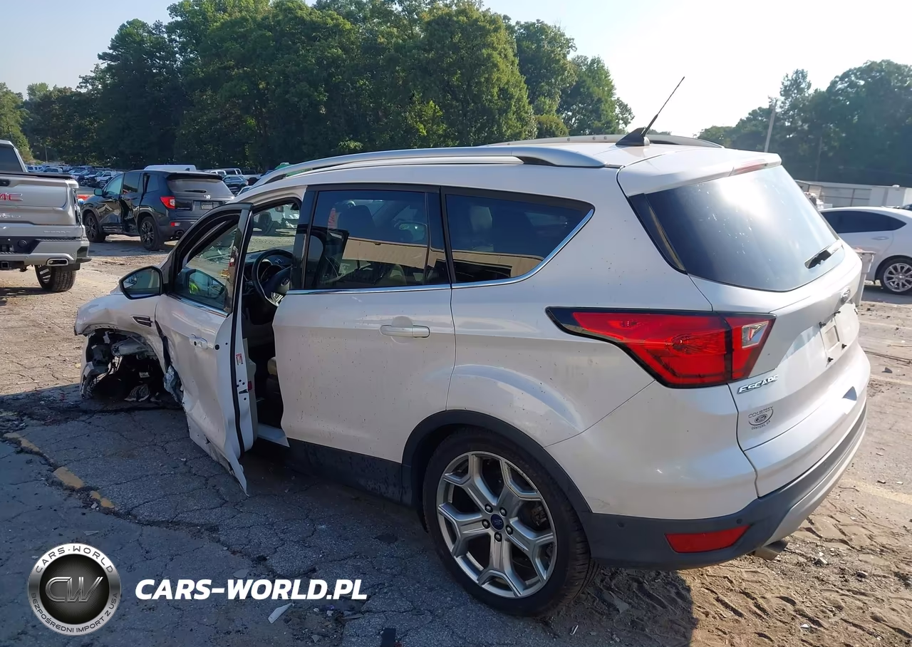 2019 Ford Escape Titanium VIN:1FMCU0J94KUA49742 - 3