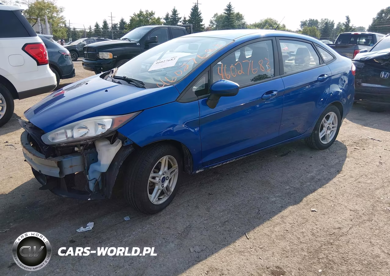 2018 Ford Fiesta Se VIN:3FADP4BJ8JM104198 - 2