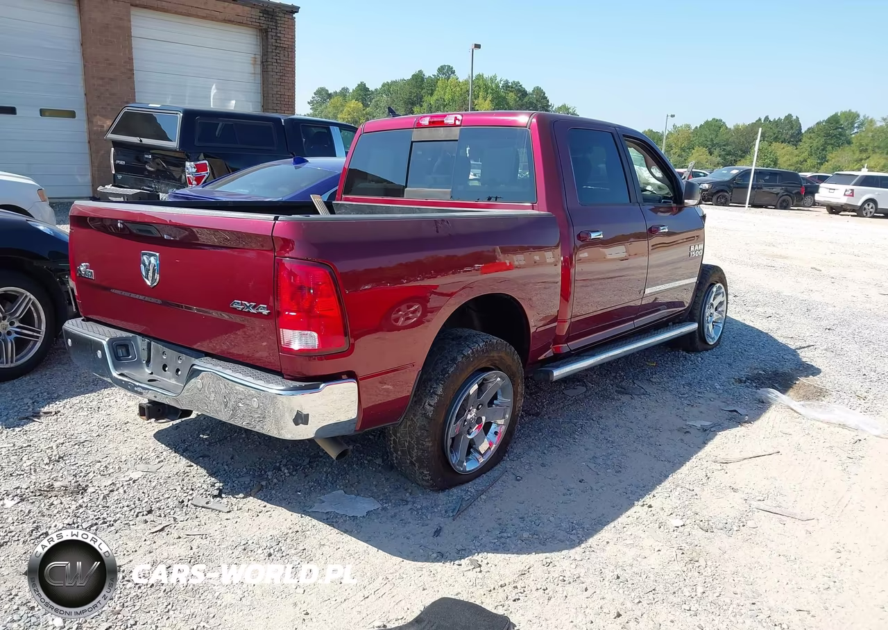 2017 Ram 1500 Big Horn 4X4 5'7 Box VIN:1C6RR7LGXHS756747 - 4