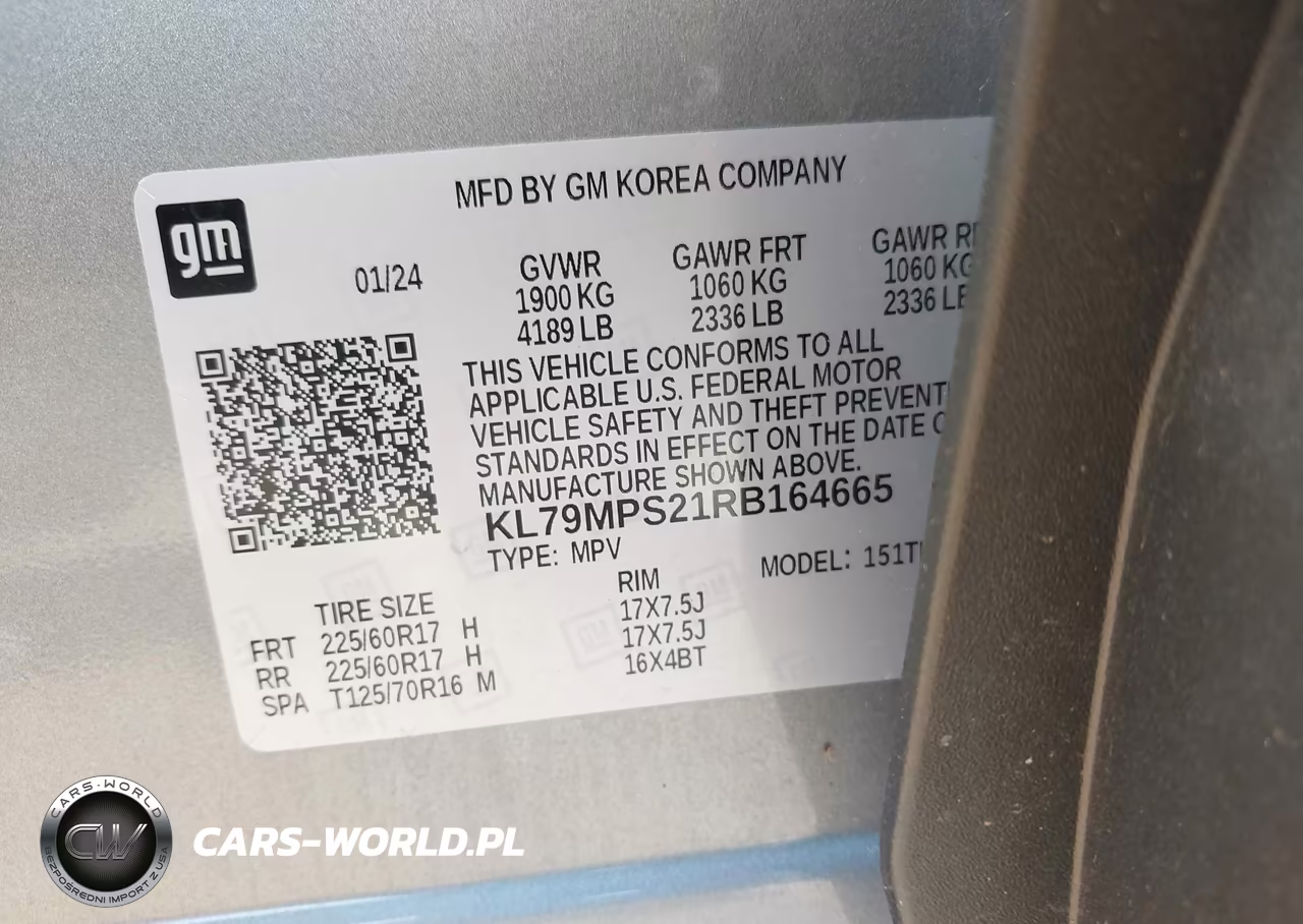 2024 Chevrolet Trailblazer Fwd Lt VIN:KL79MPS21RB164665 - 9