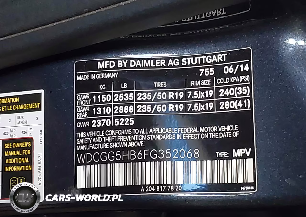 2015 Mercedes-Benz Glk 350 VIN:WDCGG5HB6FG352068 - 9