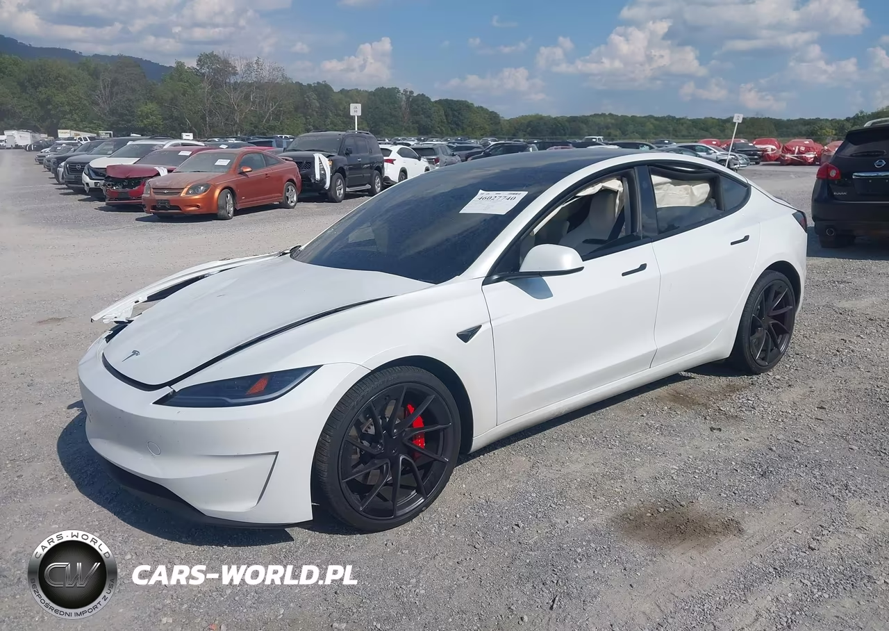 2025 Tesla Model 3 Performance All-Wheel Drive VIN:5YJ3E1ETXSF001667 - 2