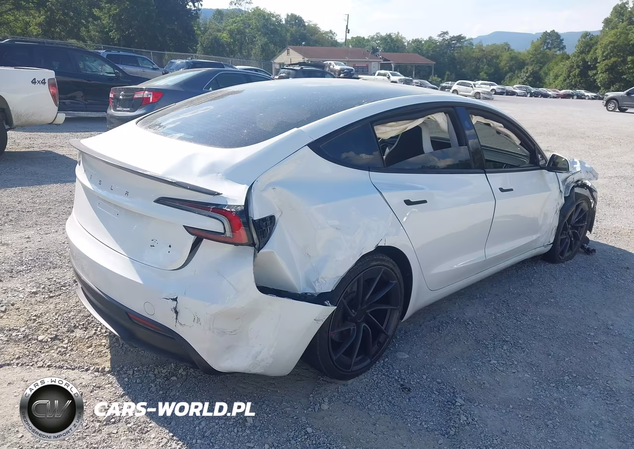 2025 Tesla Model 3 Performance All-Wheel Drive VIN:5YJ3E1ETXSF001667 - 4