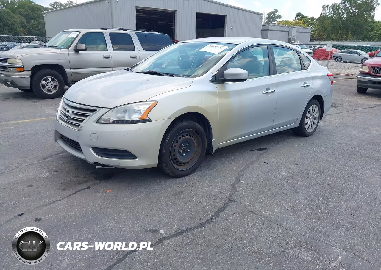 2013 Nissan Sentra Sv VIN:3N1AB7AP7DL719048 - 2