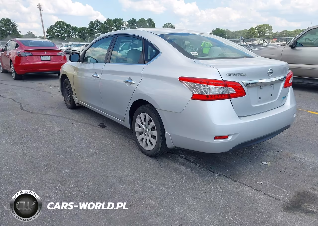 2013 Nissan Sentra Sv VIN:3N1AB7AP7DL719048 - 3