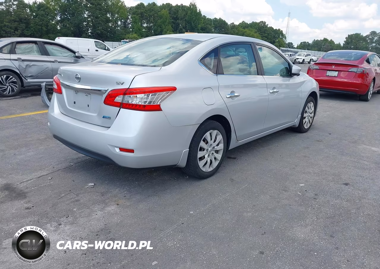 2013 Nissan Sentra Sv VIN:3N1AB7AP7DL719048 - 4
