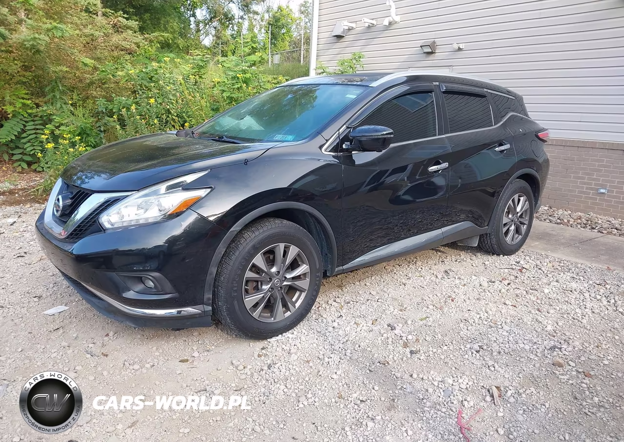 2016 Nissan Murano Sl VIN:5N1AZ2MH4GN103467 - 2