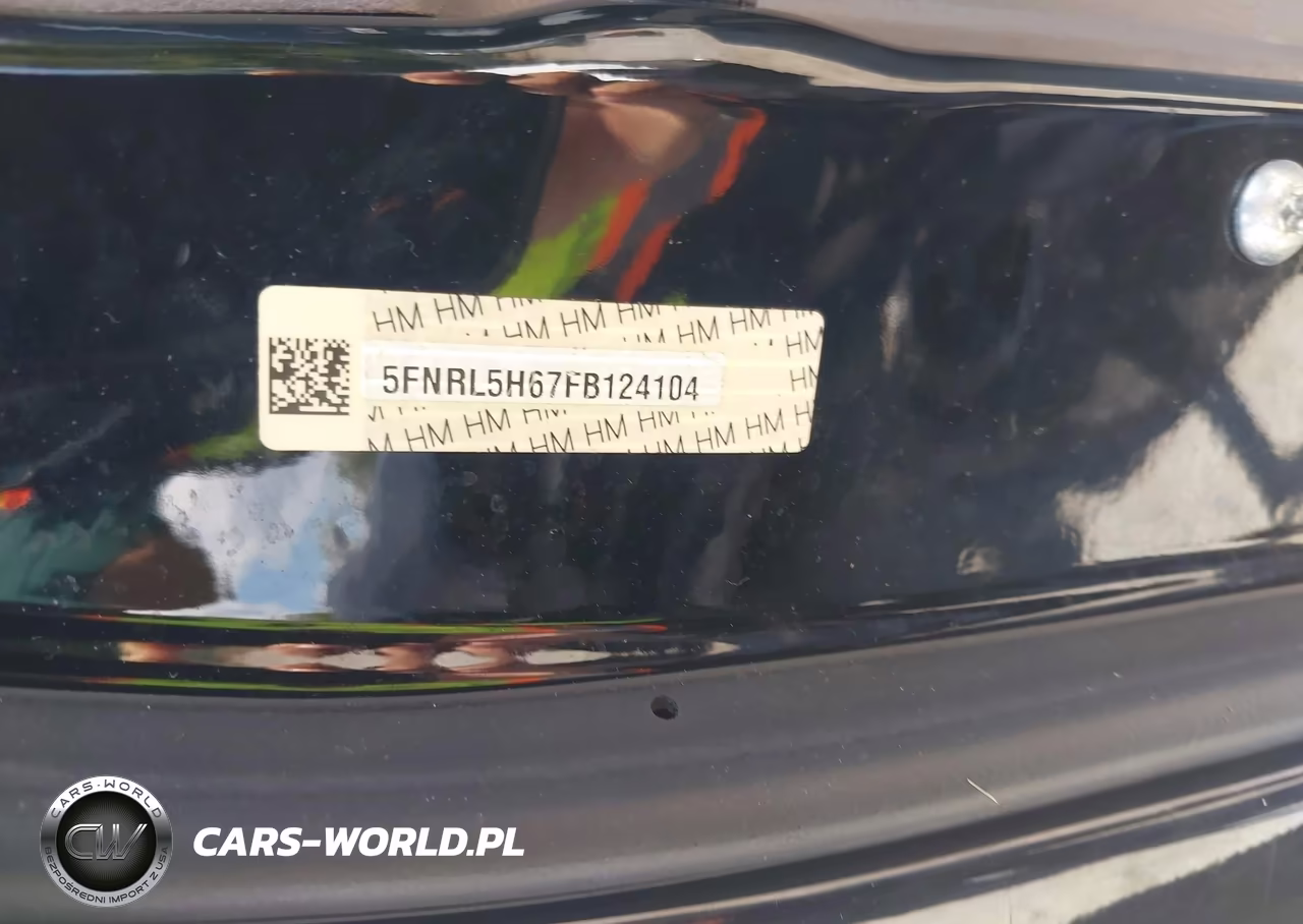 2015 Honda Odyssey Ex-L VIN:5FNRL5H67FB124104 - 9