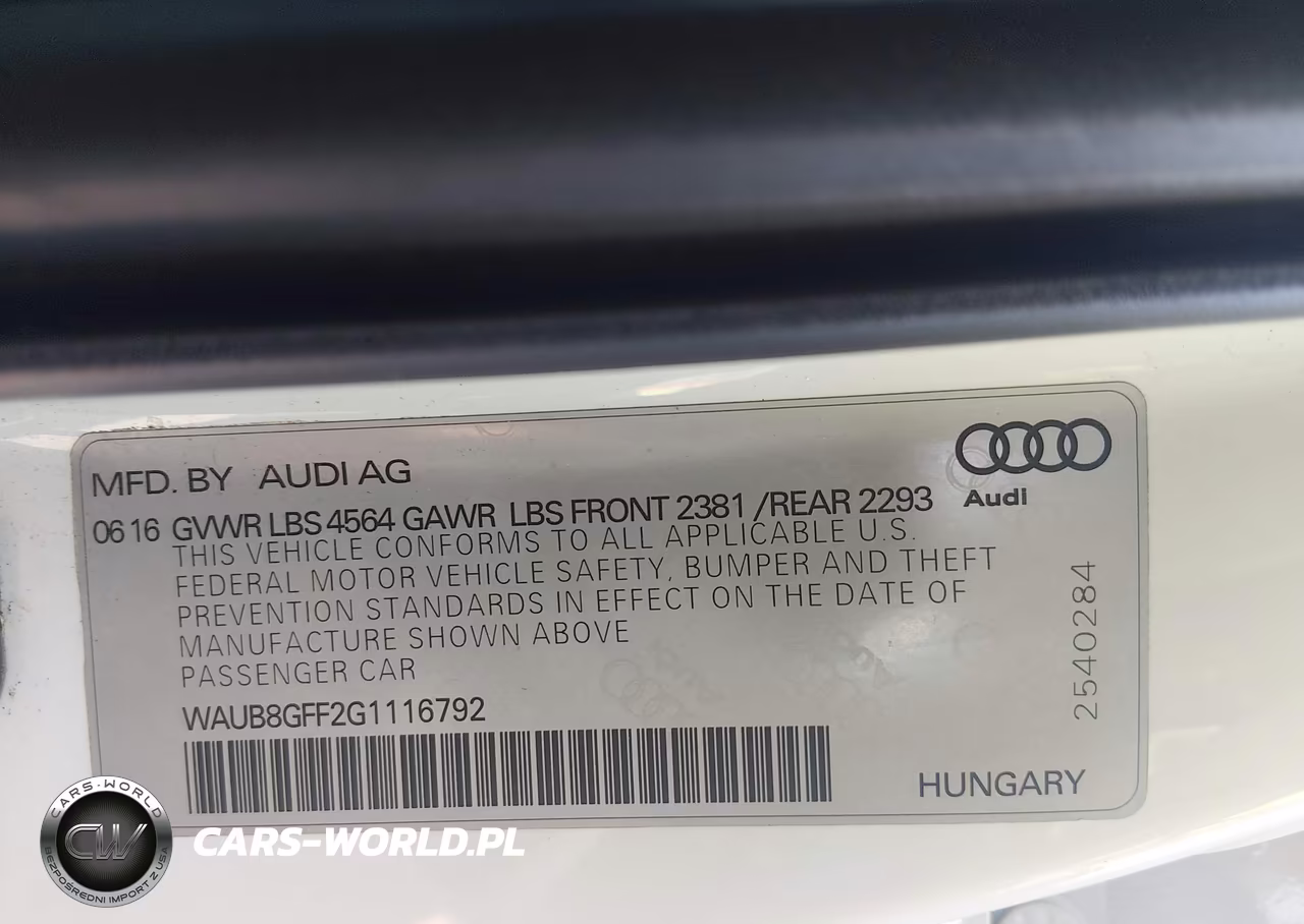 2016 Audi A3 2.0T Premium VIN:WAUB8GFF2G1116792 - 9