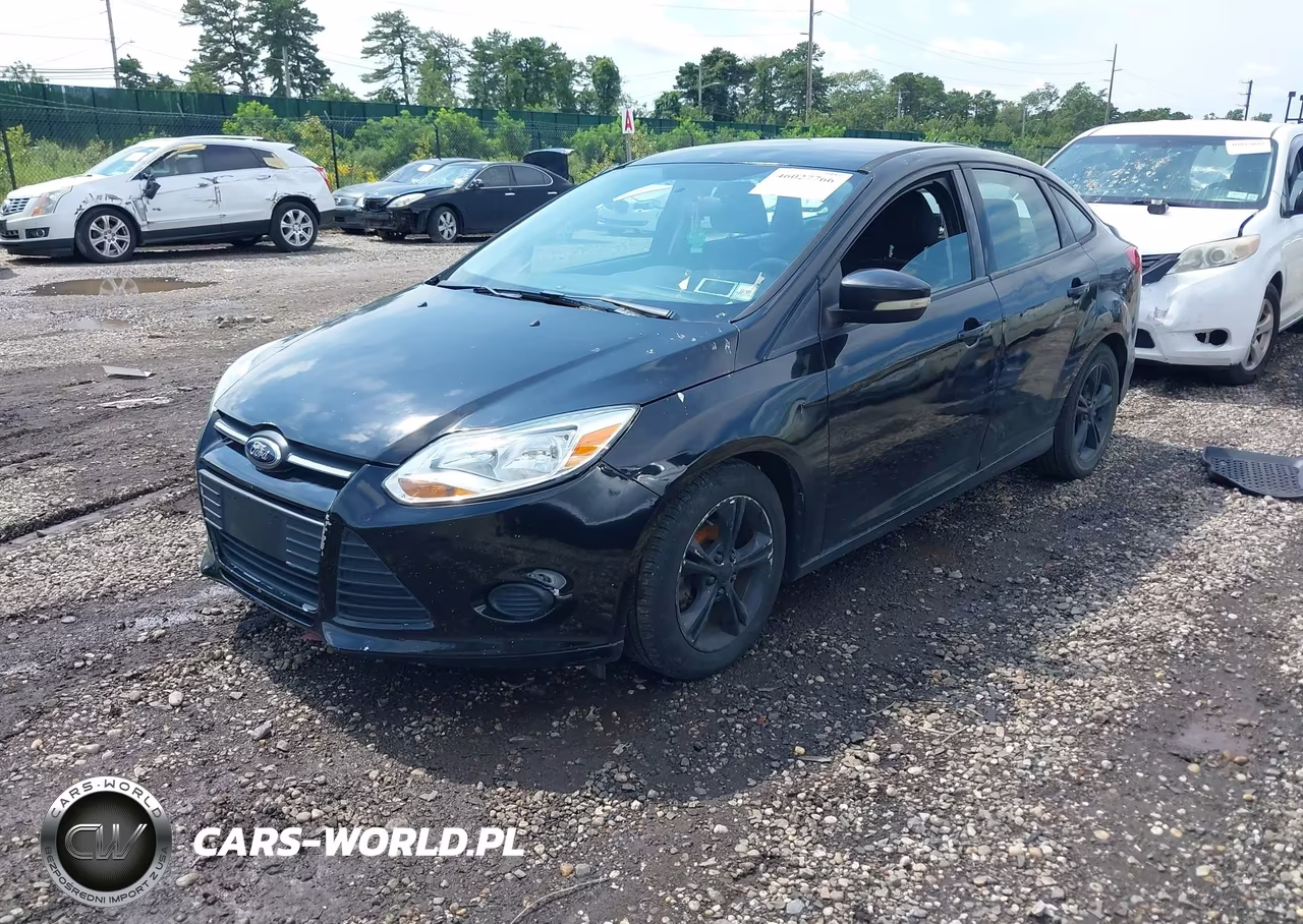 2014 Ford Focus Se VIN:1FADP3F28EL257443 - 2