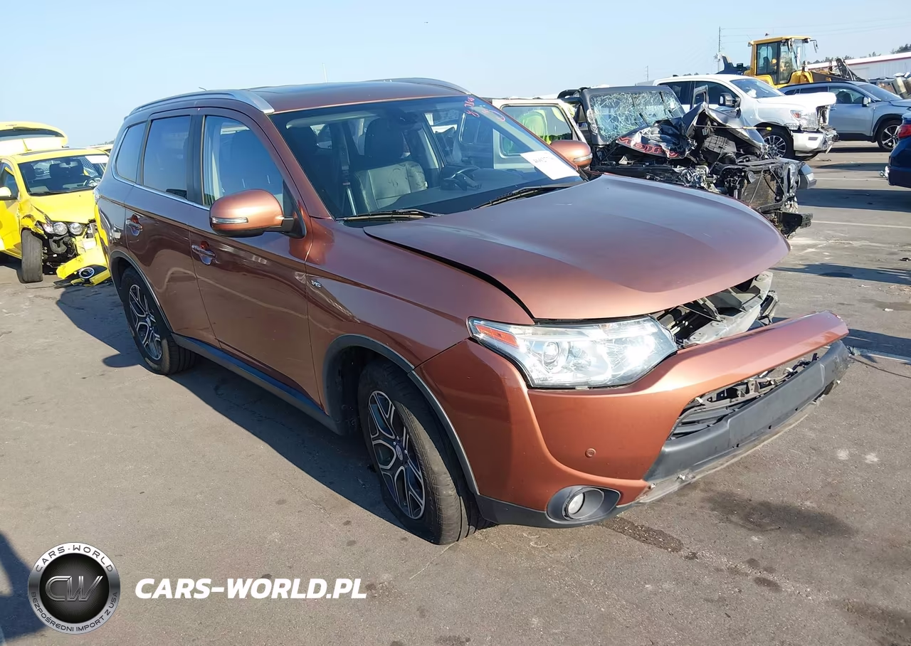 2015 Mitsubishi Outlander Gt VIN:JA4JZ4AX6FZ009166 - 1