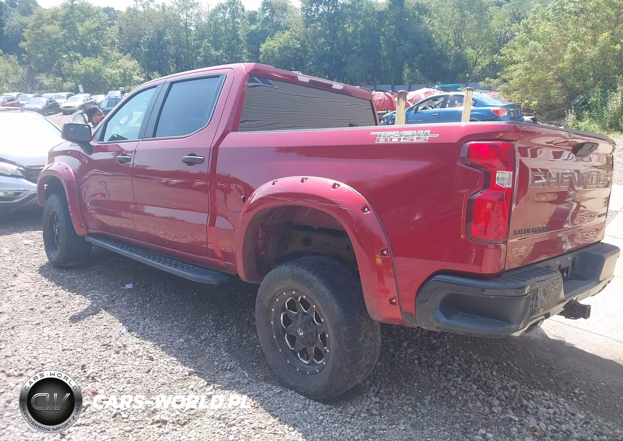 2021 Chevrolet Silverado 1500 4Wd Short Bed Custom Trail Boss VIN:1GCPYCEF3MZ199049 - 3
