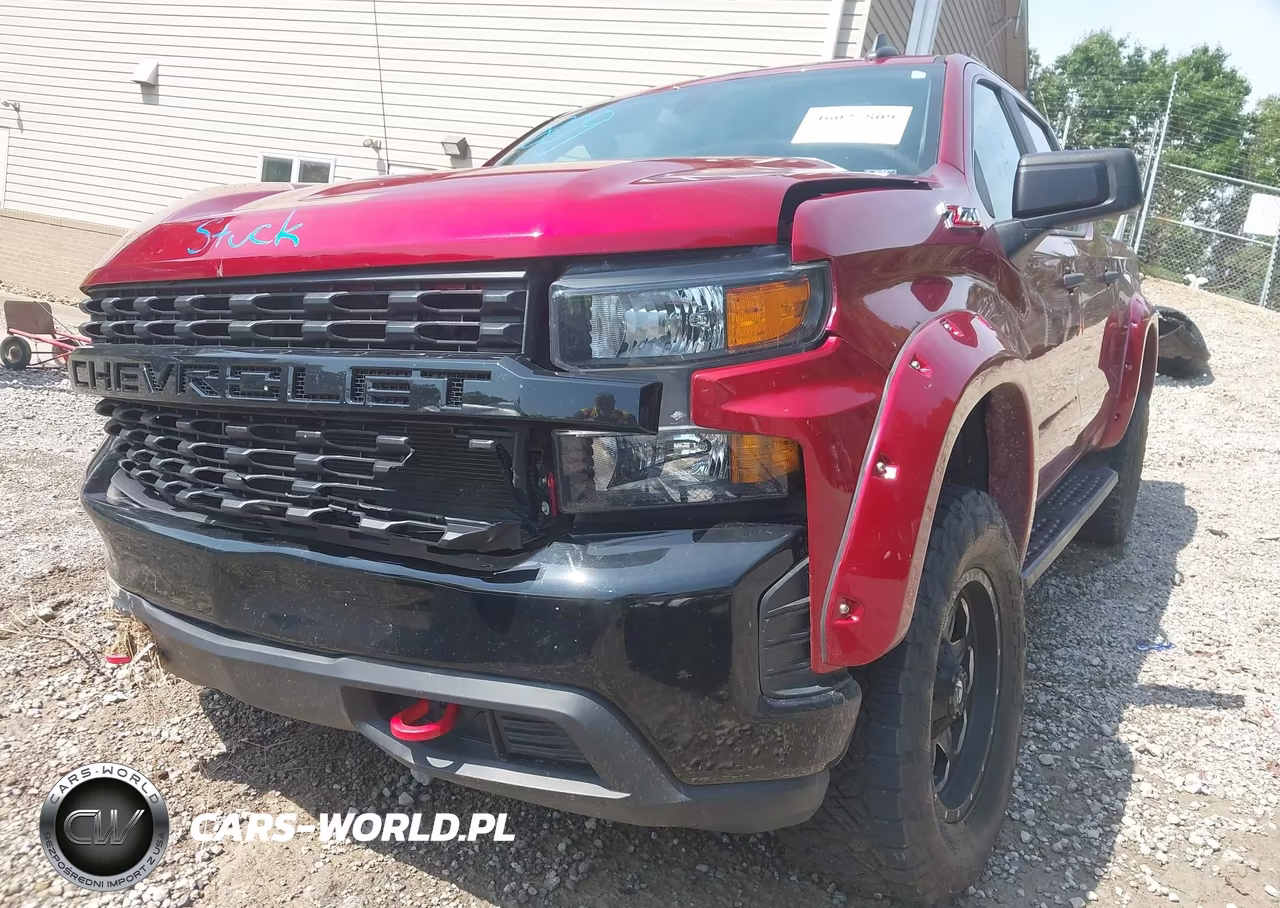 2021 Chevrolet Silverado 1500 4Wd Short Bed Custom Trail Boss VIN:1GCPYCEF3MZ199049 - 6