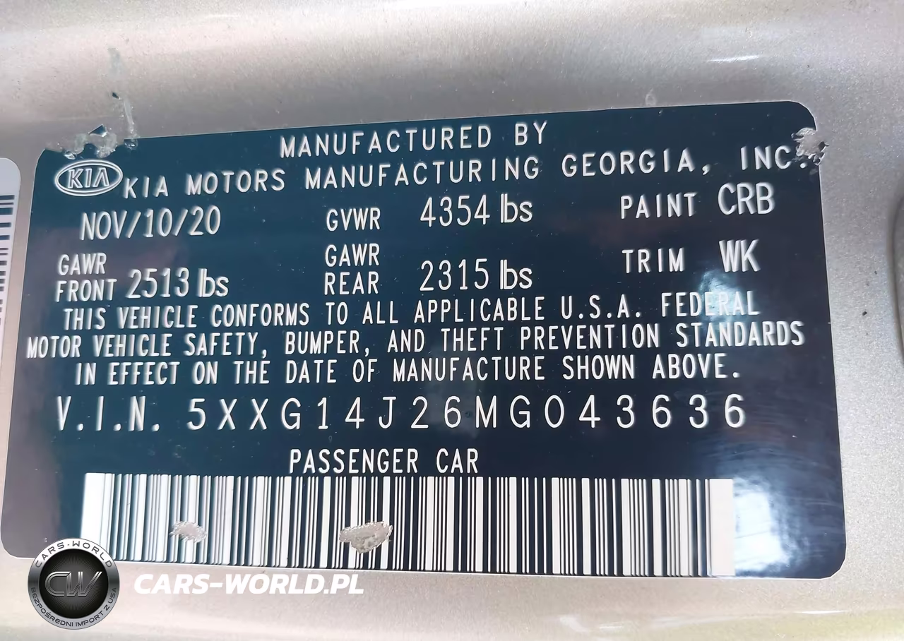 2021 Kia K5 Lxs VIN:5XXG14J26MG043636 - 9