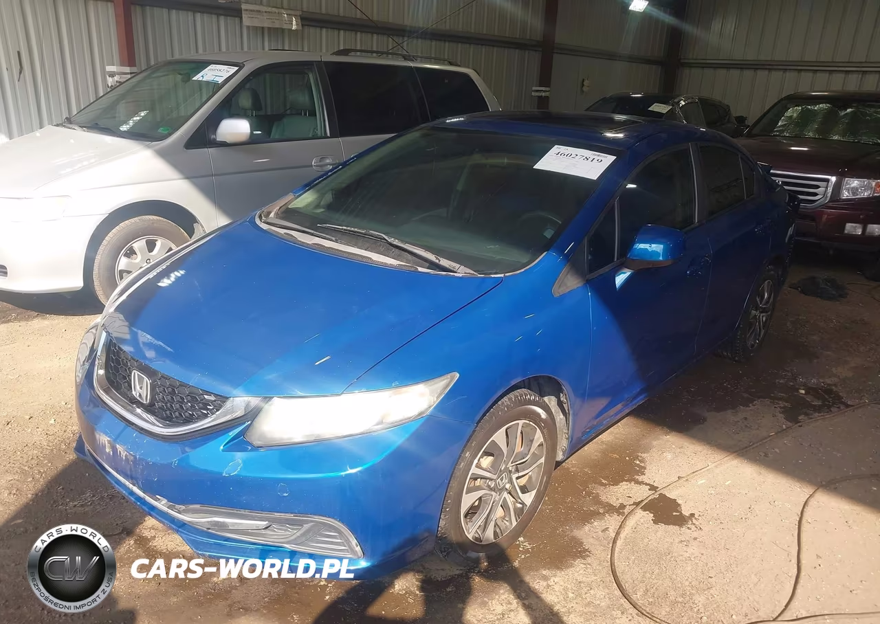 2013 Honda Civic Ex VIN:19XFB2F8XDE267866 - 2