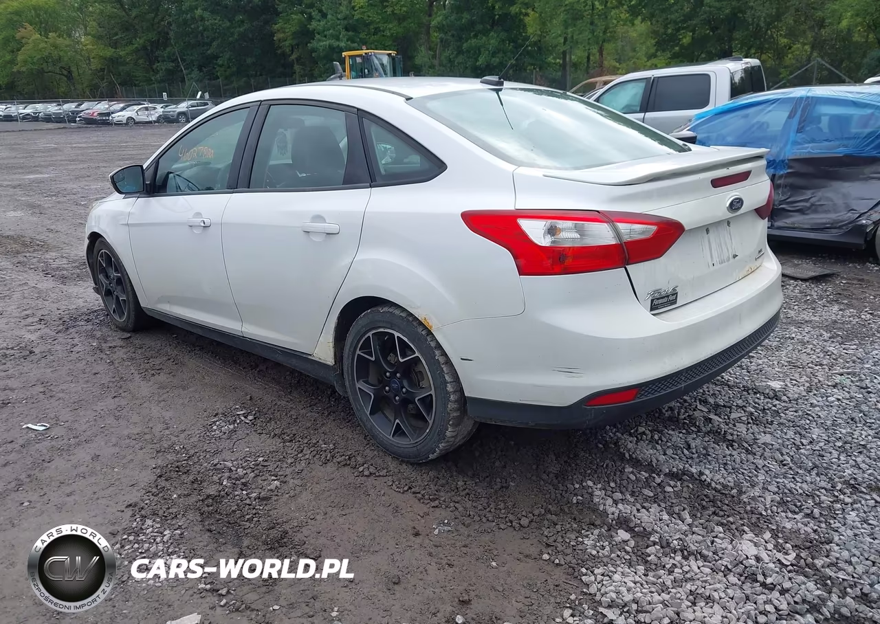 2013 Ford Focus Se VIN:1FADP3F20DL206503 - 3