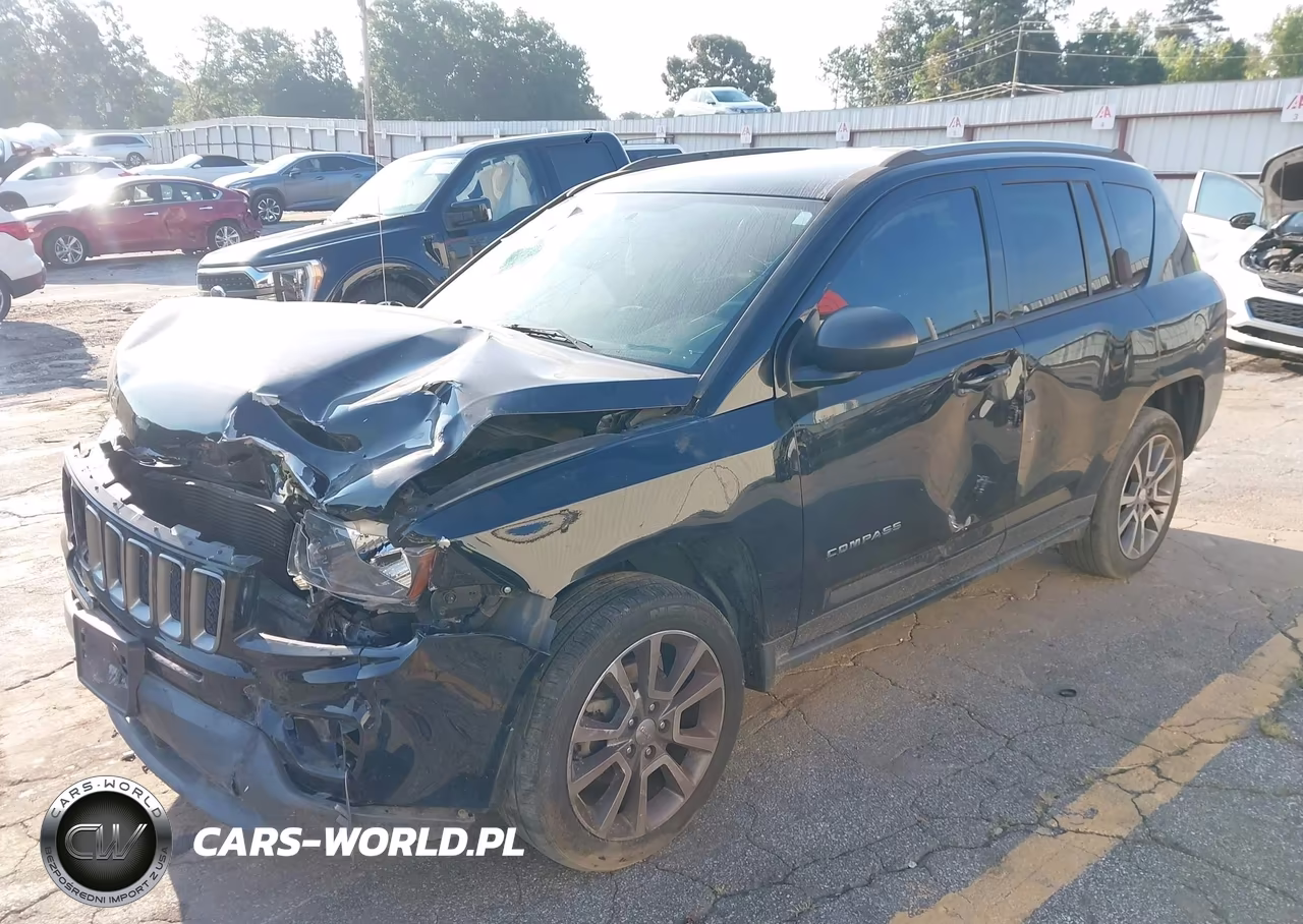 2017 Jeep Compass Sport Se Fwd VIN:1C4NJCBA6HD166781 - 2