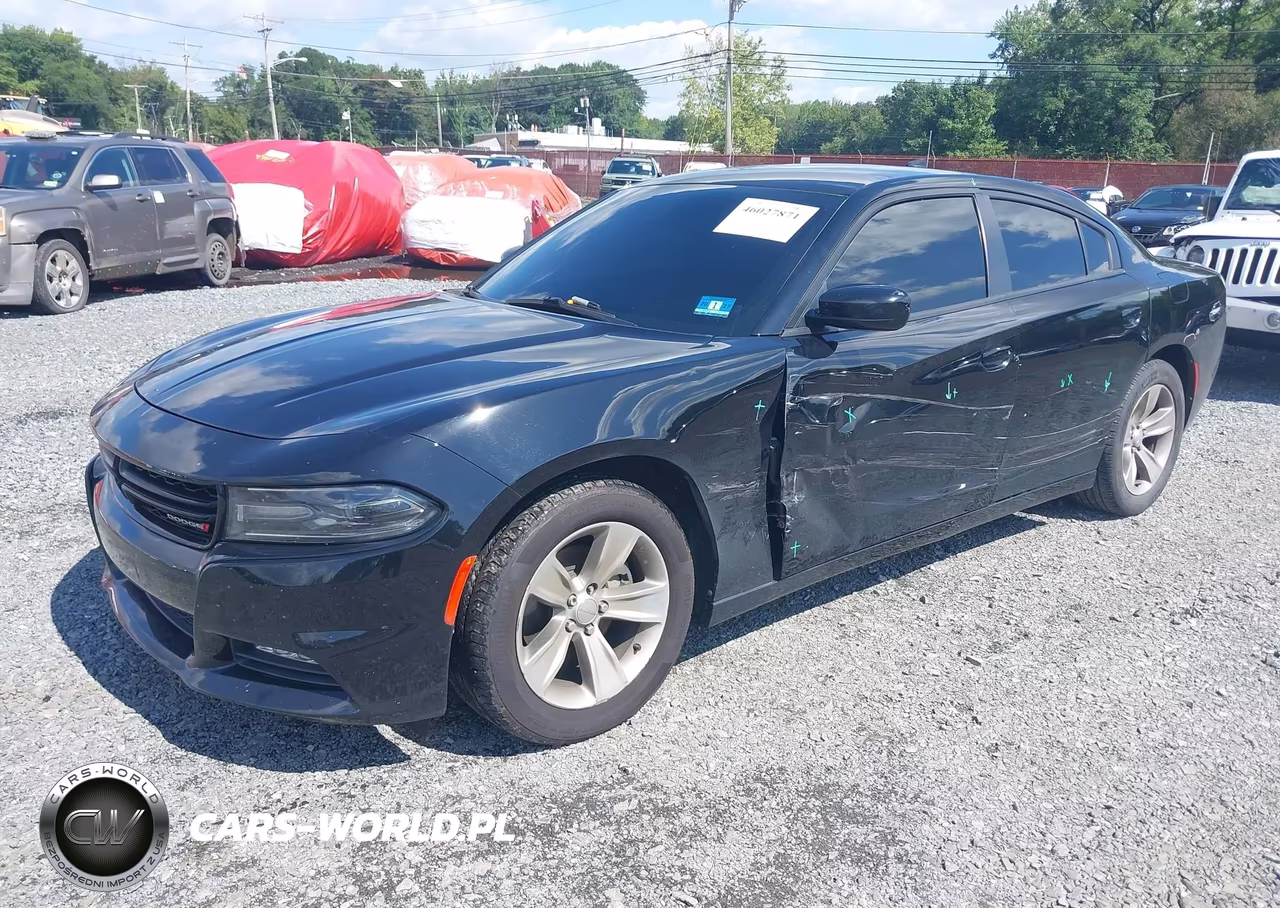 2018 Dodge Charger Sxt Plus Rwd VIN:2C3CDXHG2JH143755 - 2