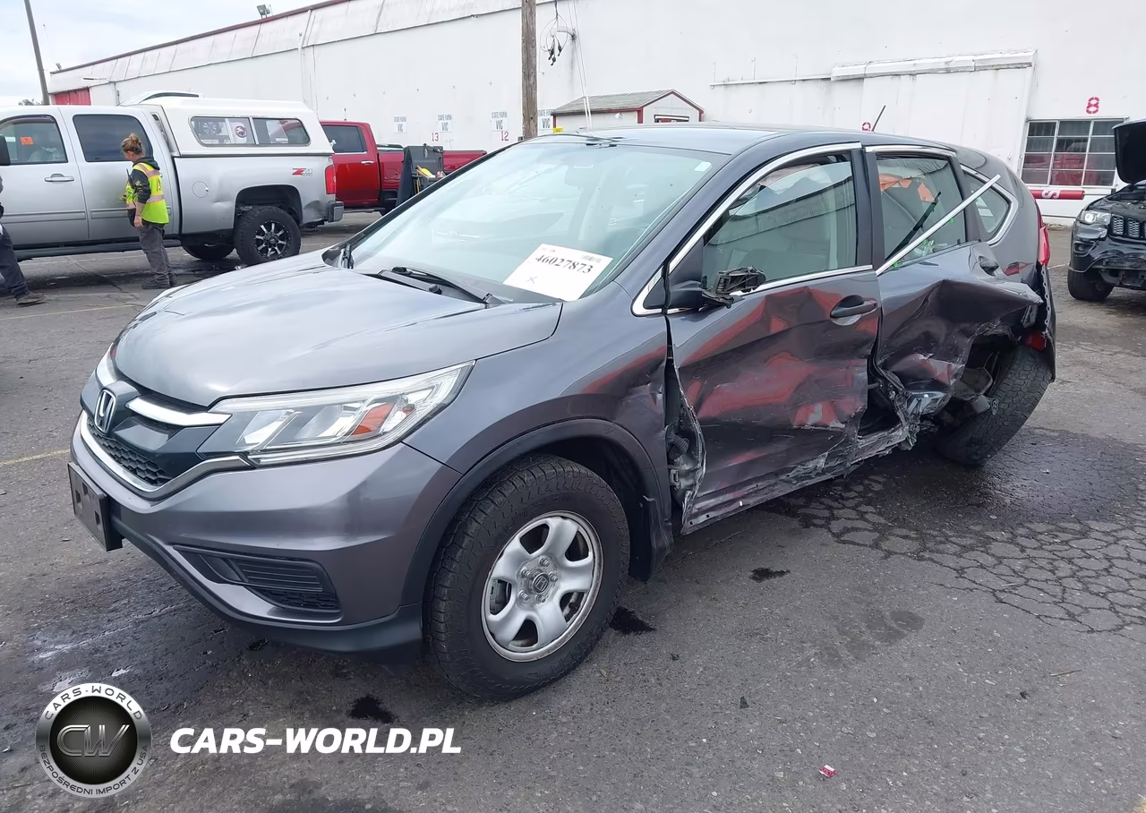 2016 Honda Cr-V Lx VIN:2HKRM4H38GH676663 - 2
