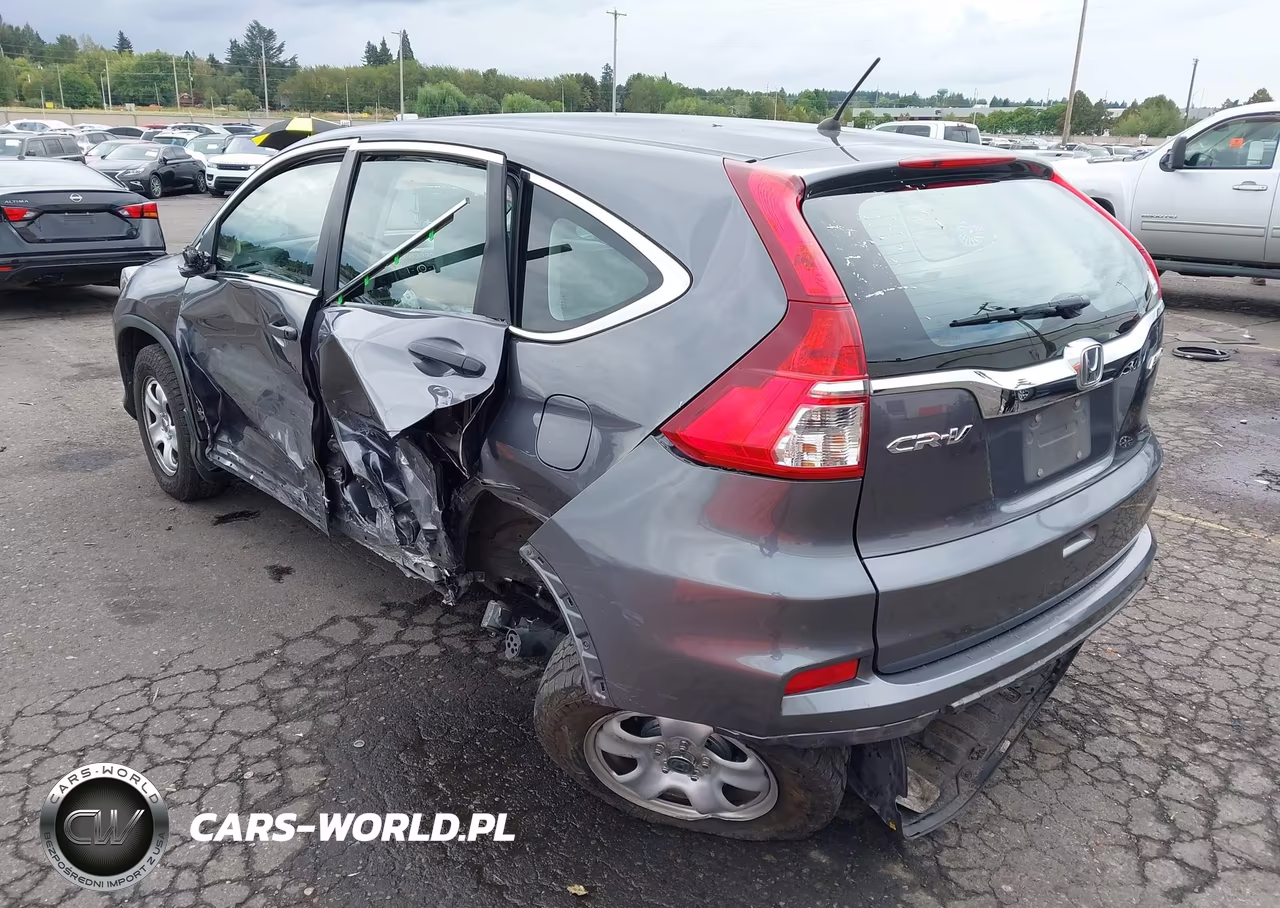 2016 Honda Cr-V Lx VIN:2HKRM4H38GH676663 - 3