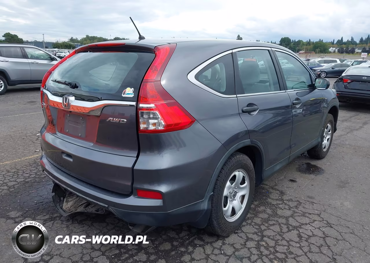 2016 Honda Cr-V Lx VIN:2HKRM4H38GH676663 - 4