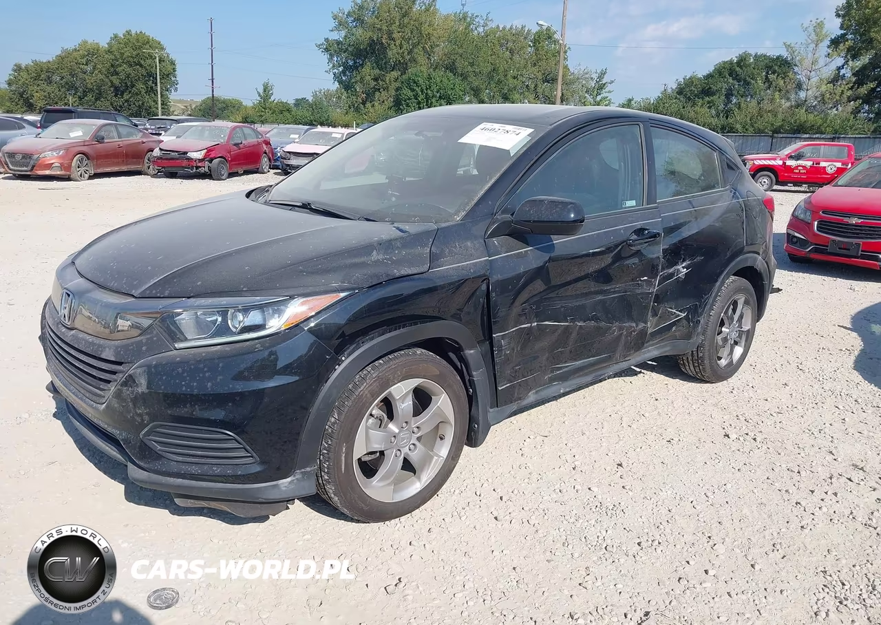2022 Honda Hr-V Awd Lx VIN:3CZRU6H37NM709133 - 2