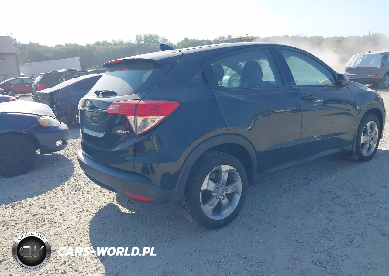2022 Honda Hr-V Awd Lx VIN:3CZRU6H37NM709133 - 4