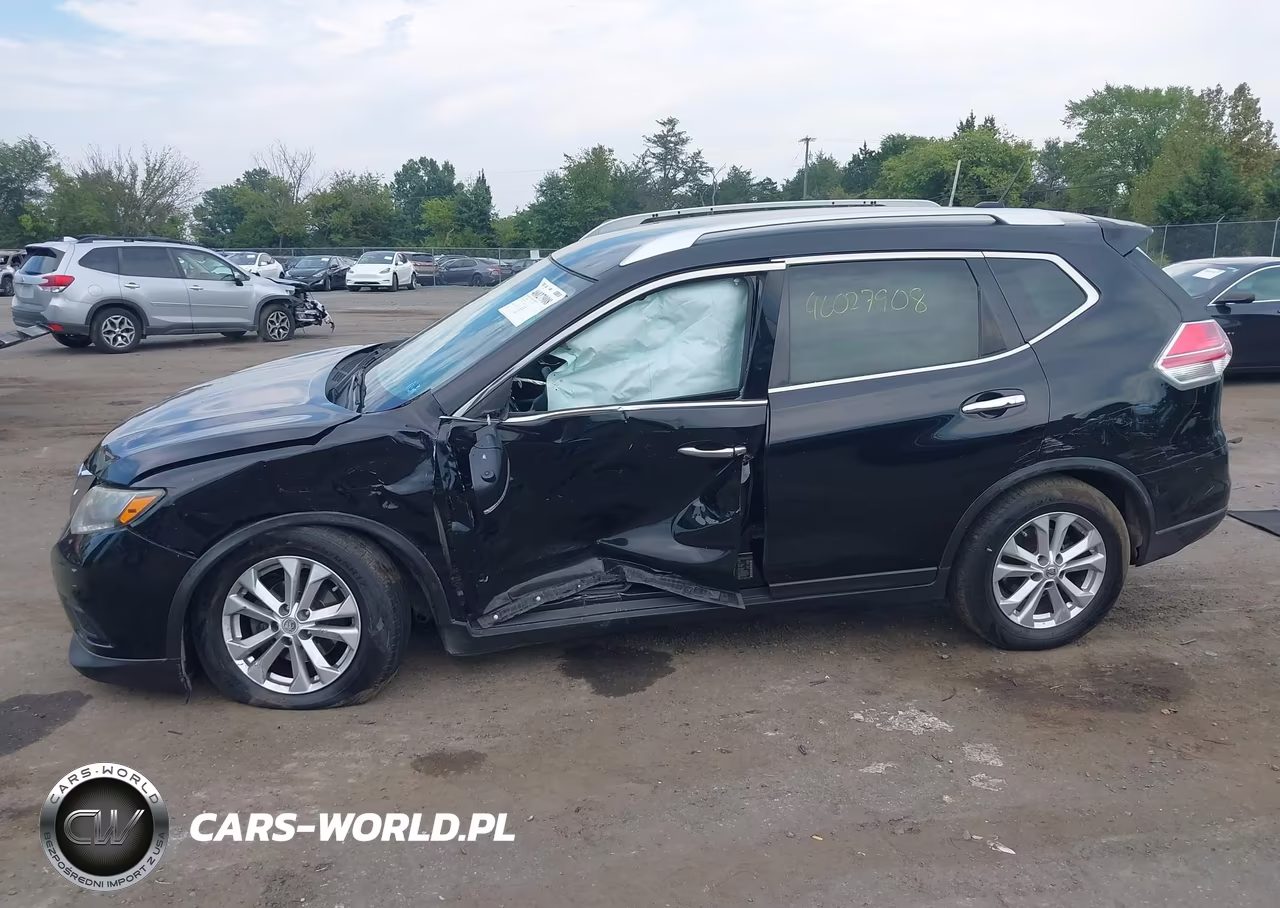 2015 Nissan Rogue Sv VIN:KNMAT2MT5FP520304 - 14
