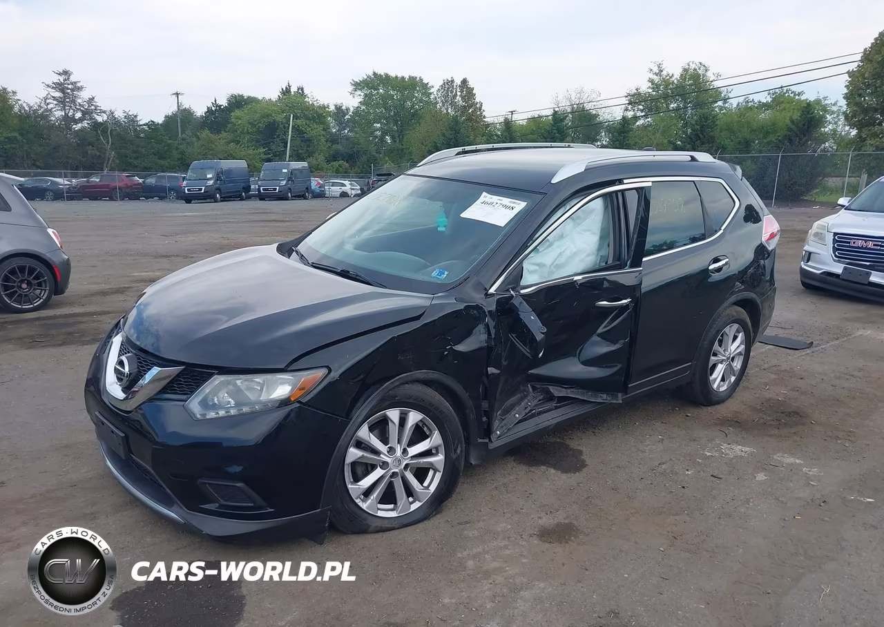 2015 Nissan Rogue Sv VIN:KNMAT2MT5FP520304 - 2