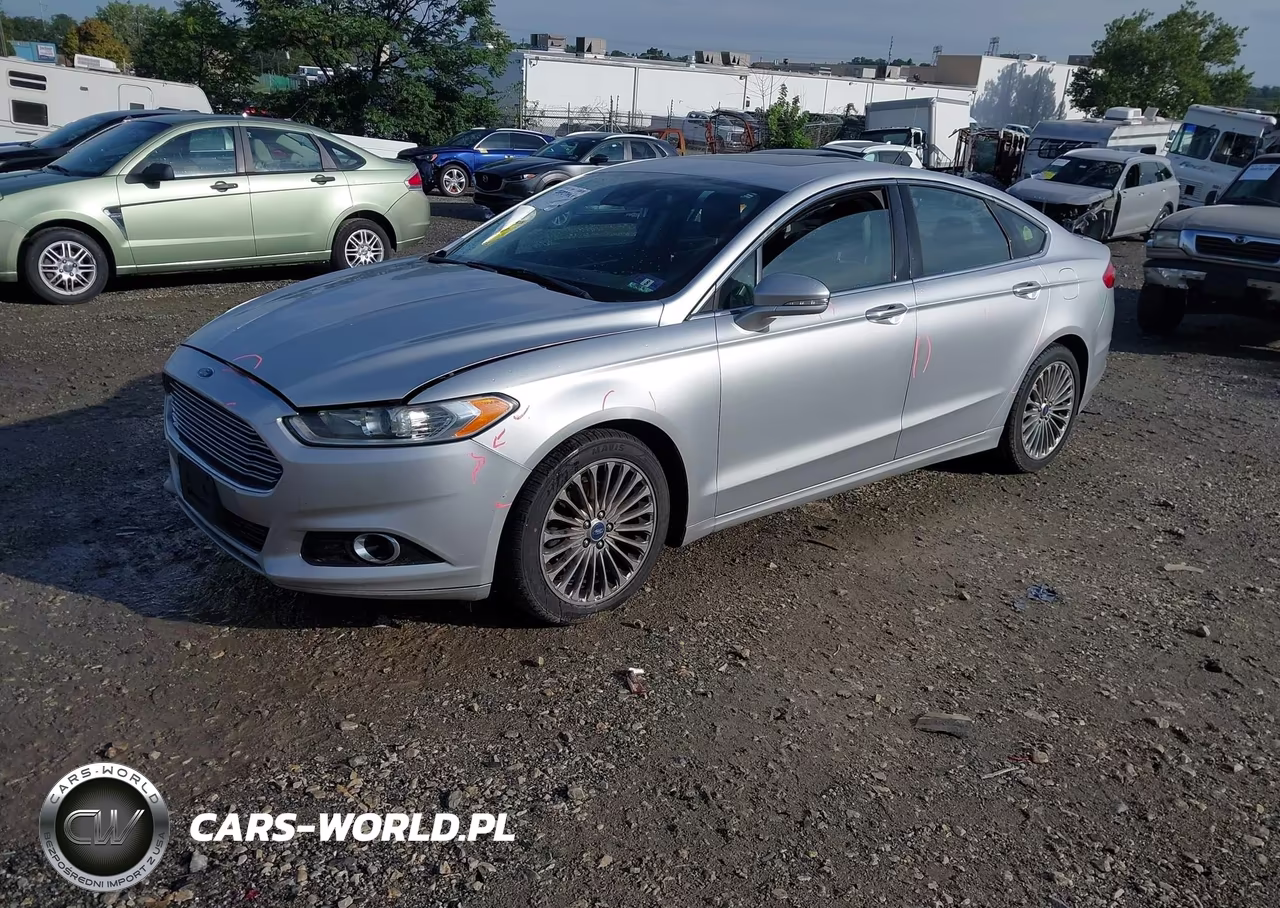 2014 Ford Fusion Titanium VIN:3FA6P0K9XER106048 - 2