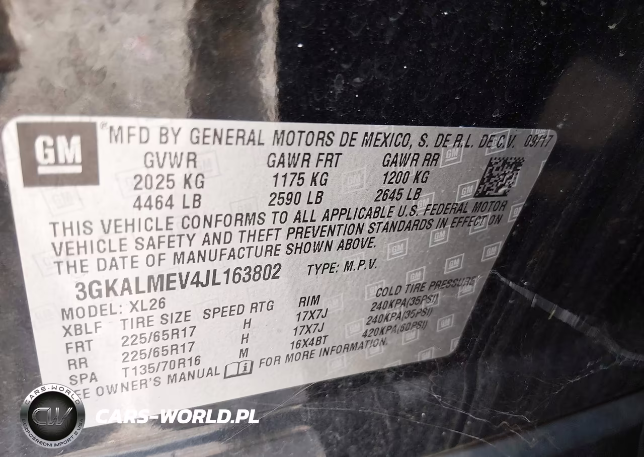 2018 GMC Terrain Sle VIN:3GKALMEV4JL163802 - 9