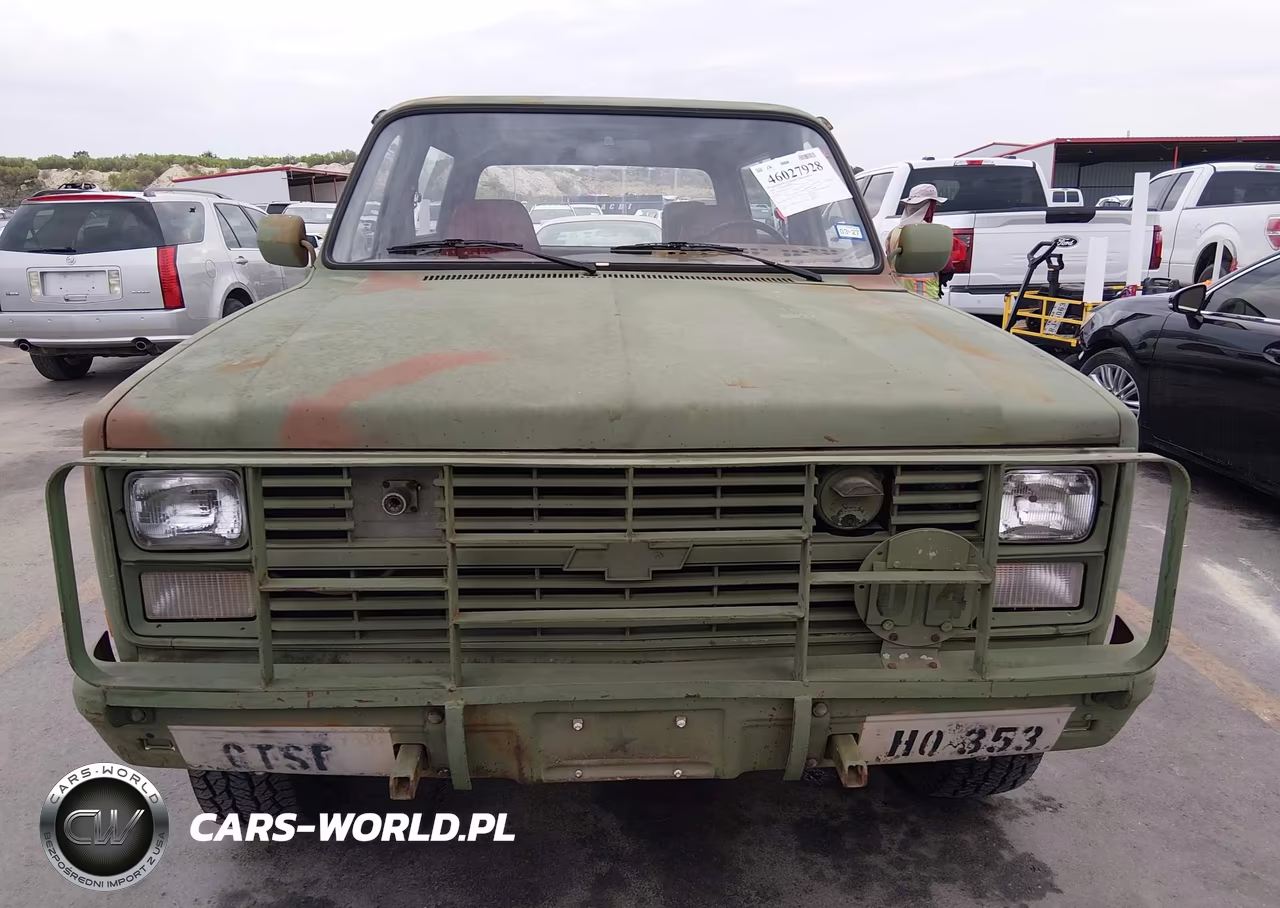 1986 Chevrolet D10 Military Blazer VIN:1G8ED18J1GF177770 - 12