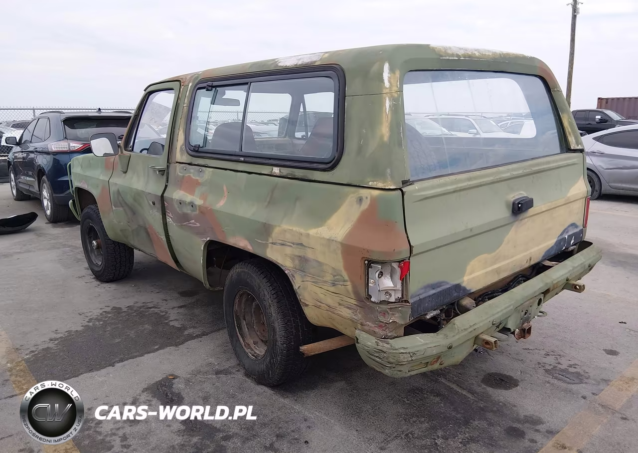 1986 Chevrolet D10 Military Blazer VIN:1G8ED18J1GF177770 - 3