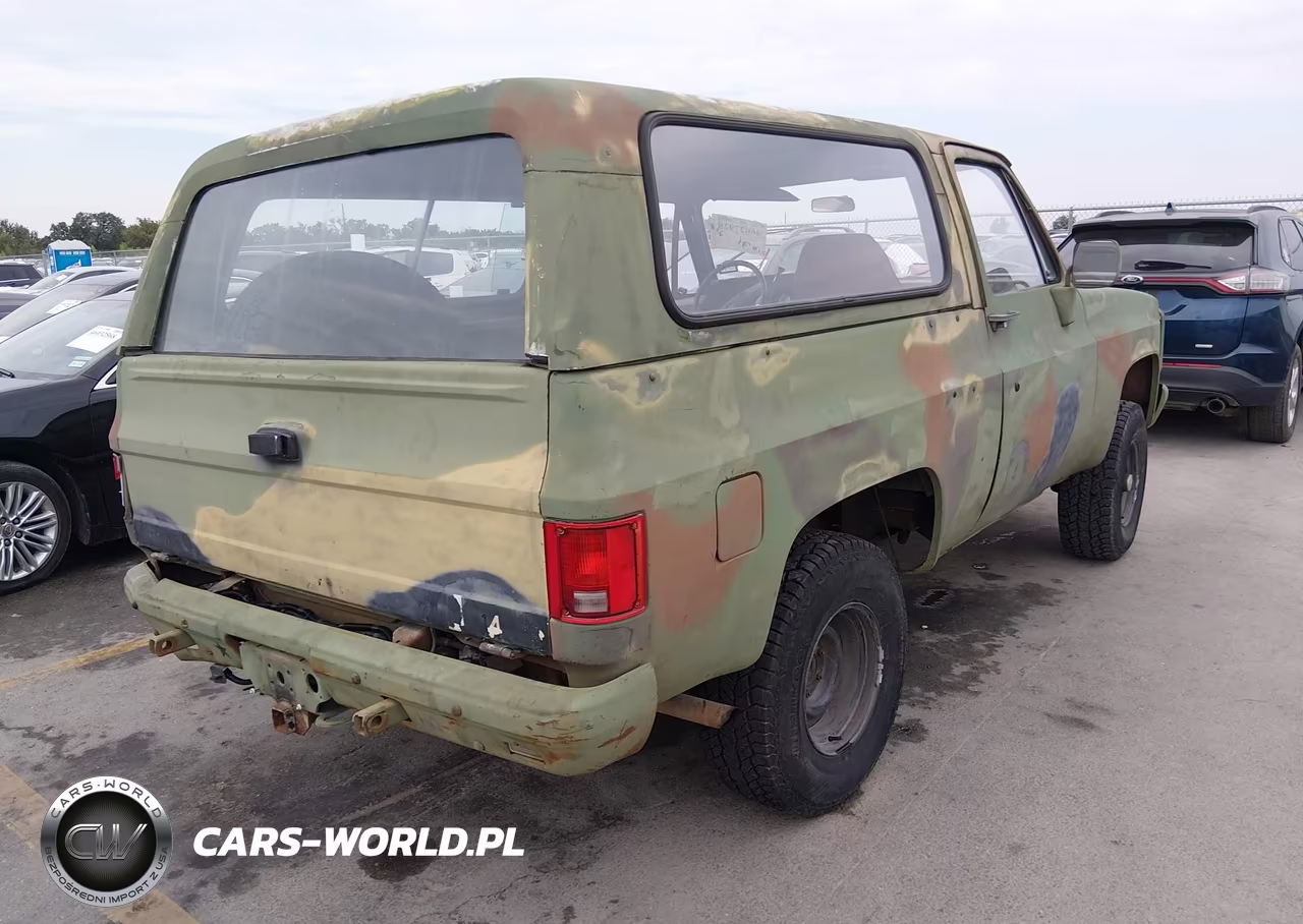 1986 Chevrolet D10 Military Blazer VIN:1G8ED18J1GF177770 - 4