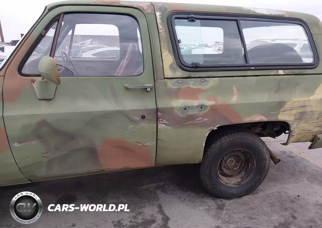 1986 Chevrolet D10 Military Blazer VIN:1G8ED18J1GF177770 - 6