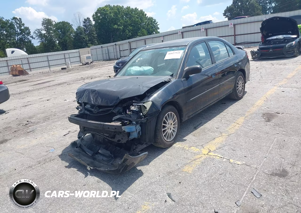 2005 Honda Civic Lx VIN:2HGES165X5H565708 - 2